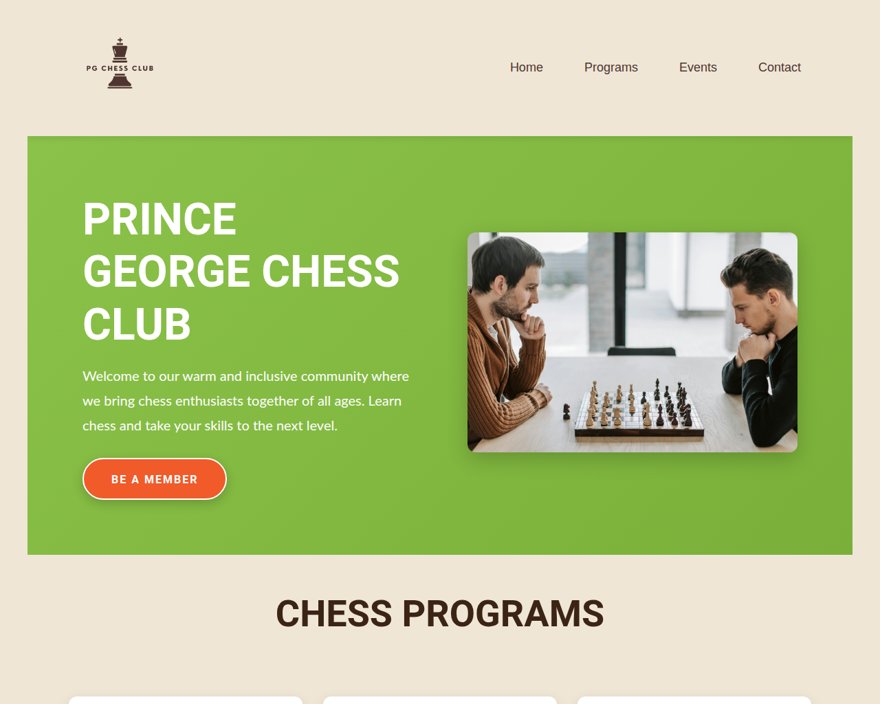 Prince George Chess Club